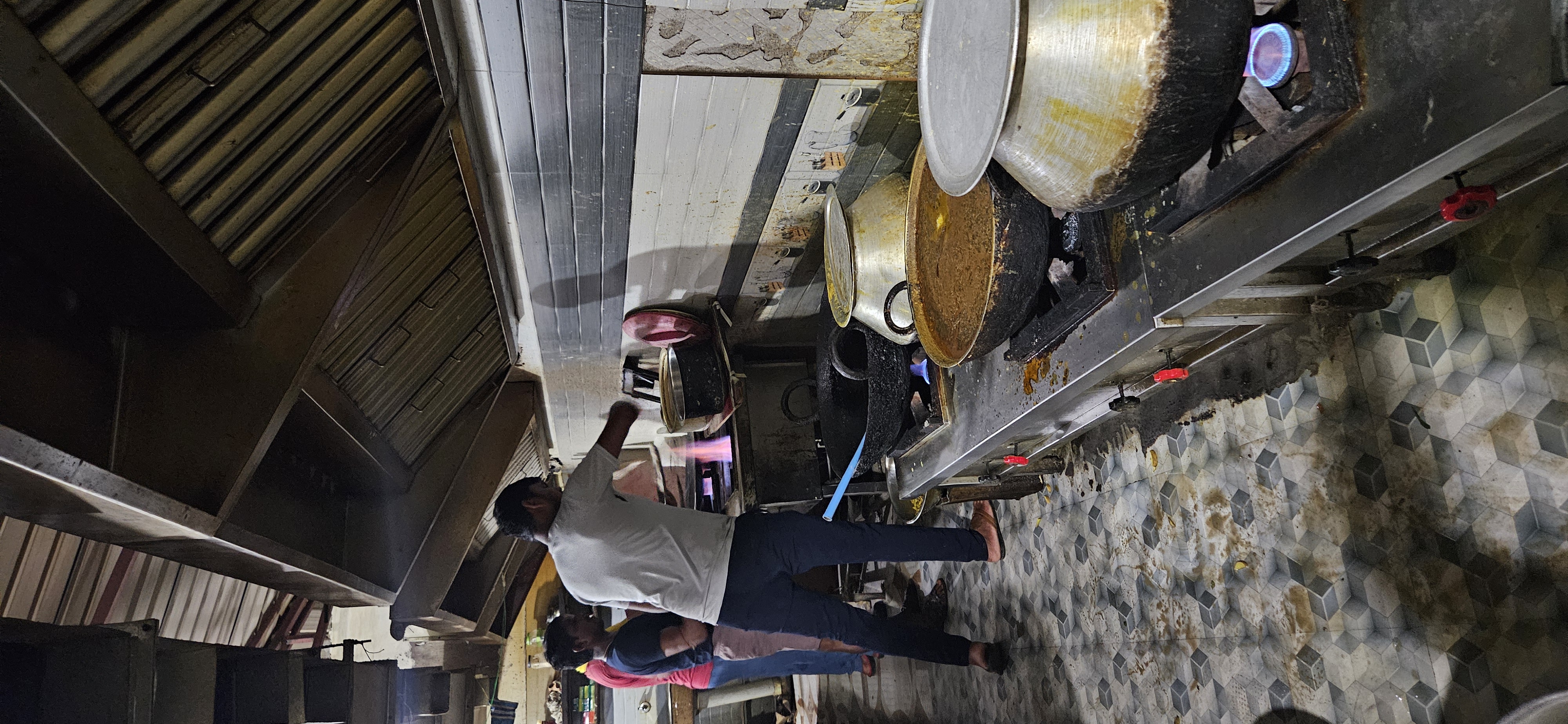 Fresh ingredients being prepared